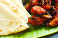CHAPPATHI 3 WITH 4 PCS CHICKEN FRY
