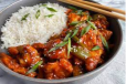 VEG FRIED RICE WITH CHICKEN MANJURIAN