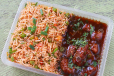 VEG FRIED RICE WITH VEG MANJURIAN