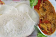 APPAMS 3 WITH KAINAKIRI KOZHI CURRY