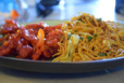 NOODLES WITH CHILLY CHICKEN