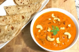 Chappathi 3 with Cashew Nut Masala 