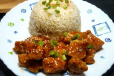 CHICKEN FRIED RICE WITH DRAGON CHICKEN COMBO