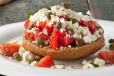 Traditional Cretan Dakos Salad