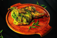 Green Chilli Chicken Charcoal