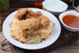 Broasted Chicken With Rice