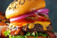 Beef Bacon Burger
