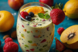 Mixed Fruit Lassi