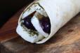 Halloum and Olive Wrap