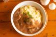 Mashed Potato with Mushroom Sauce