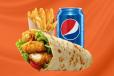 Zinger Wrap with Fries and Cold Drink