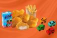 6Pcs Nuggets with Fries and Juice