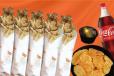 5 Shawarmas with French or Sliced Fries and 1.5L Cold Drink