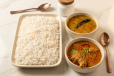 Day Spl Chicken Curry With Dal and White Rice