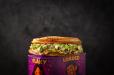 Chutney Chilli Cheese Paratha Burger