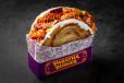 Kimchi Kick Honey Chilli Potato Paratha Burger