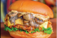Chicken Swiss Shroom Burger