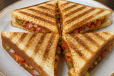 Veg Schezwan Grilled Sandwich