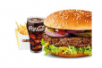 Flamethrower Doubler Beef Burger Combo