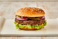 Flamethrower Beef Burger