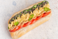 Veggie Scrambled Sandwich
