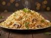 Mushroom Paneer Biryani