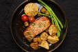 Grilled Salmon Protein Bowl