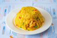 Seafood rice with curry