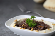 Hummus with Meat