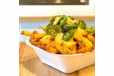 French Fries With Jalapeno Cheese Plate