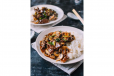 Beef Garlic Mushroom With Rice