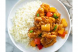 Sweet And Sour Chicken With Rice