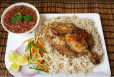  Full 
Pepper charcoal chicken Mandhi 