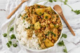 Potatoes With Chicken With Rice