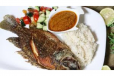 Fried Tilapia With Rice