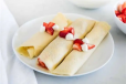 White Chocolate Crepe