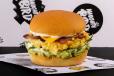 Egg, Avo, Bacon Bun