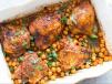Chicken Slices With Chickpeas