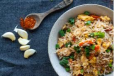 Egg Chilly Garlic Fried Rice