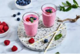 Raspberry Milk Shake