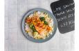 Lime Salmon Mango Salsa & Sushi Rice