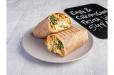 Egg & Cream Cheese Fajita Wrap