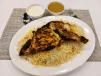 Charcoal Chicken ( Arabic Style) With Biryani Rice