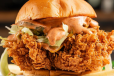 CHEESY CHICKEN BURGER