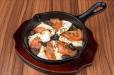Baked Halloumi and Tomato / حلوم مشوي مع طماطم