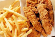 Chicken Fingers and Fries (6 pcs)