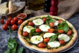 Bufala mozzarella and Fresh Tomato (V)