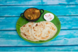 Bun Parotta 2Pcs With Chicken Curry