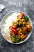 Stir fried Chicken cashew nut with Rice