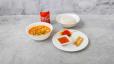 2 Pcs Chicken Spring Roll with COMBO Chicken Curries Meals